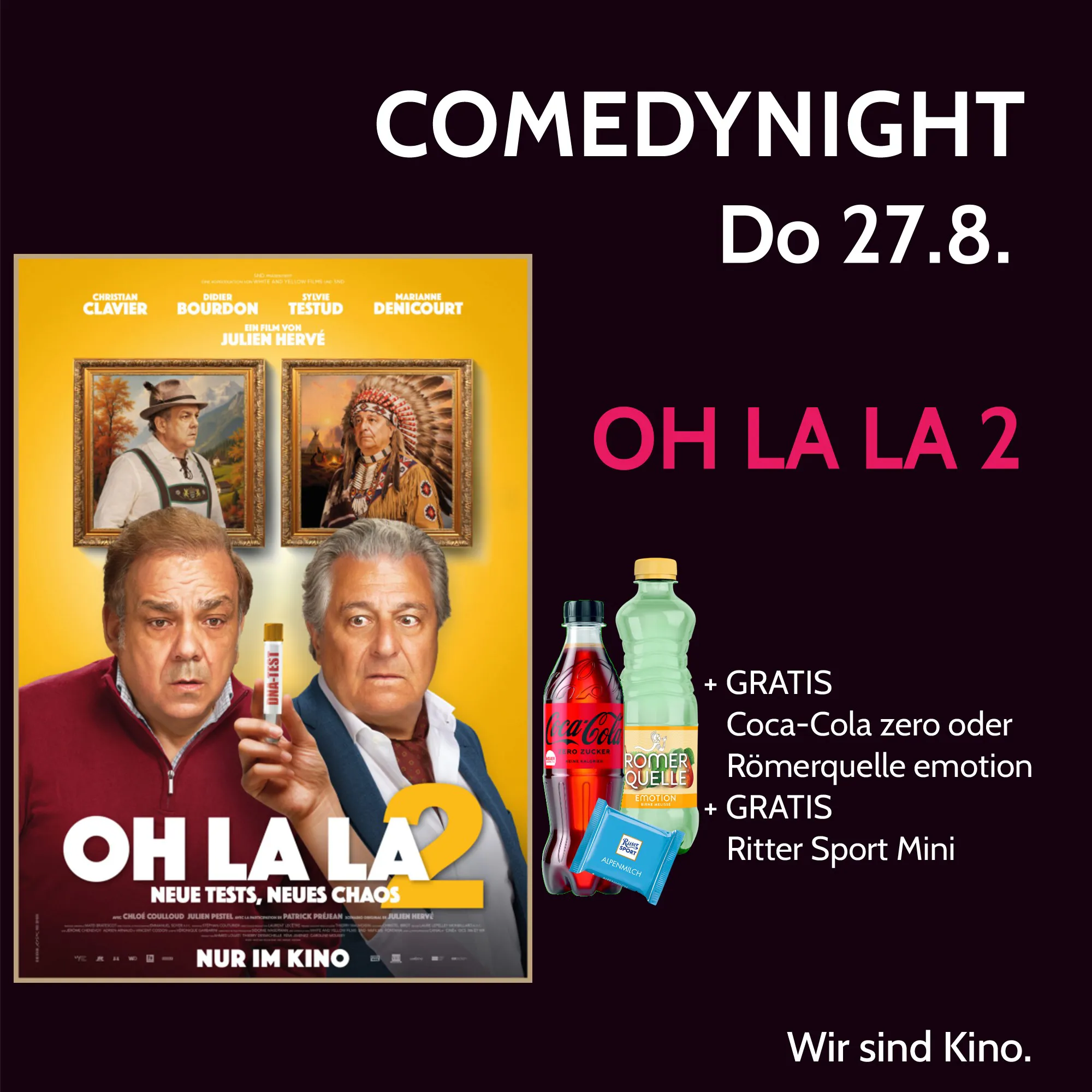 ComedyNight: Oh la la 2 - Neue Tests, neues Chaos